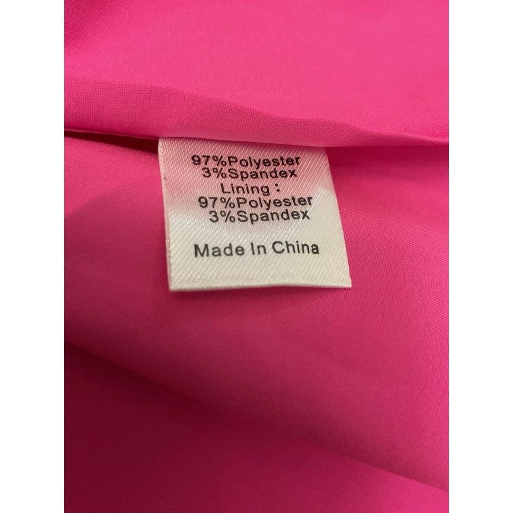 Tuckernuck Bow Dress Womens M Hot Pink Cameron Eubanks Wimberly NWT - Picture 10 of 12